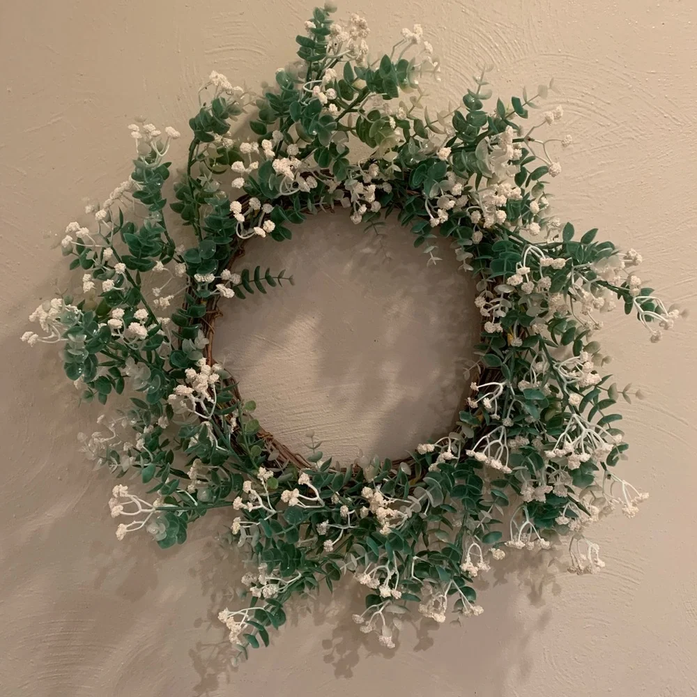 Faux Floral Wreath